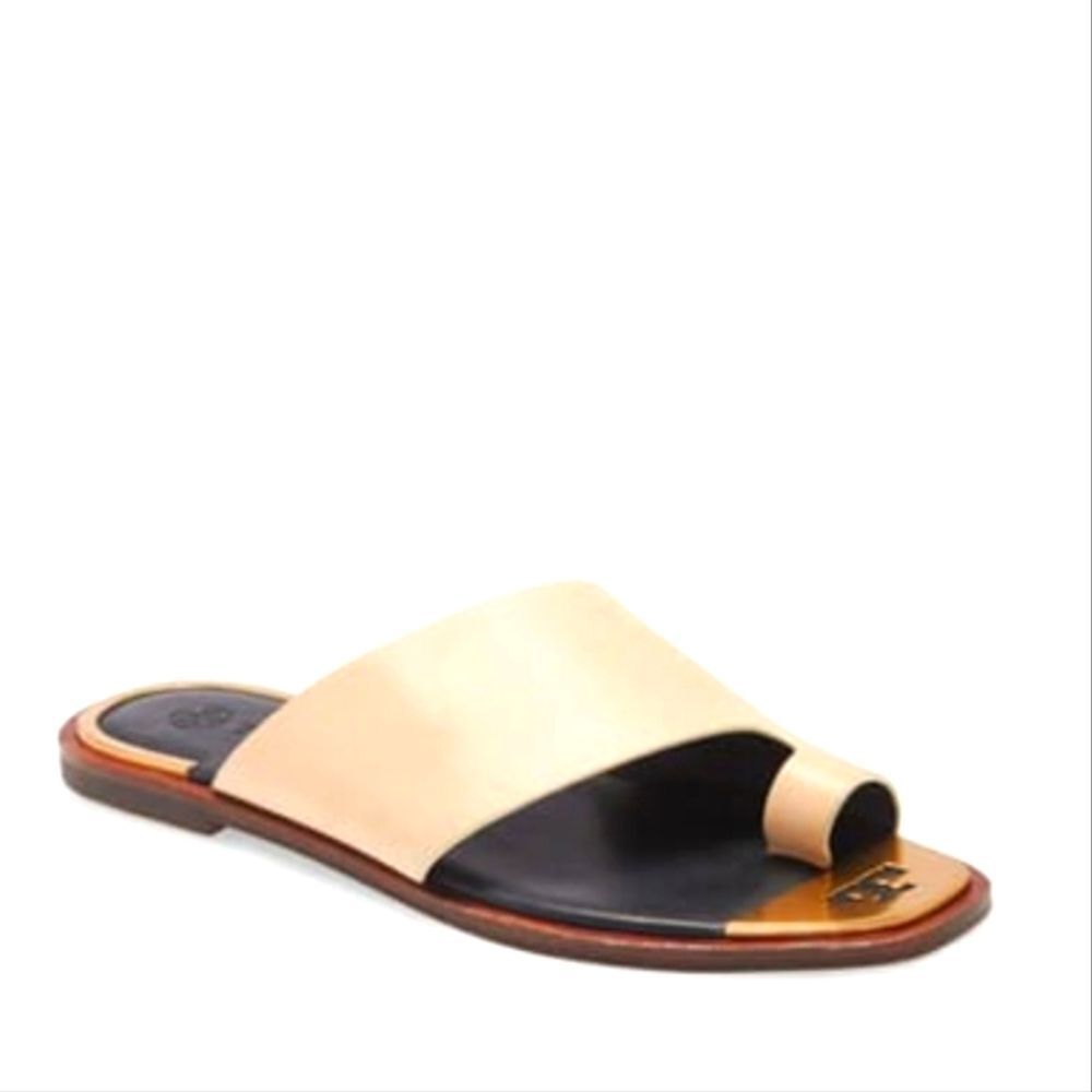 Tory Burch Selby Toe Ring Slide Sandals
